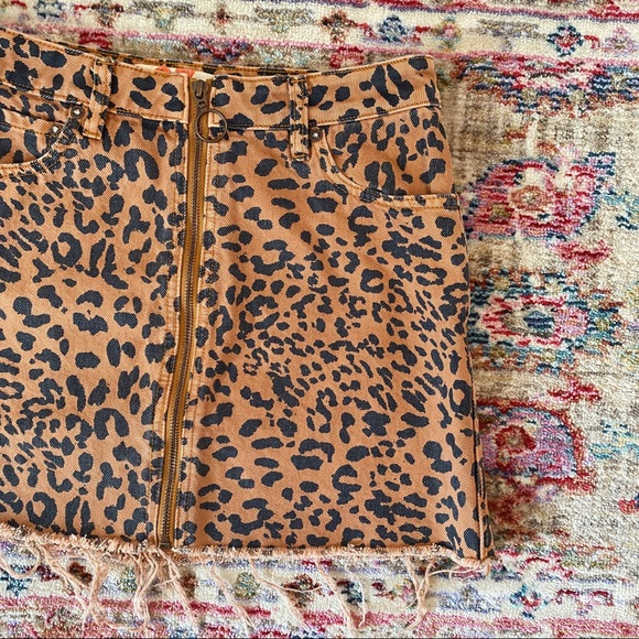 We The Free Dresses & Skirts - WE THE FREE leopard mini